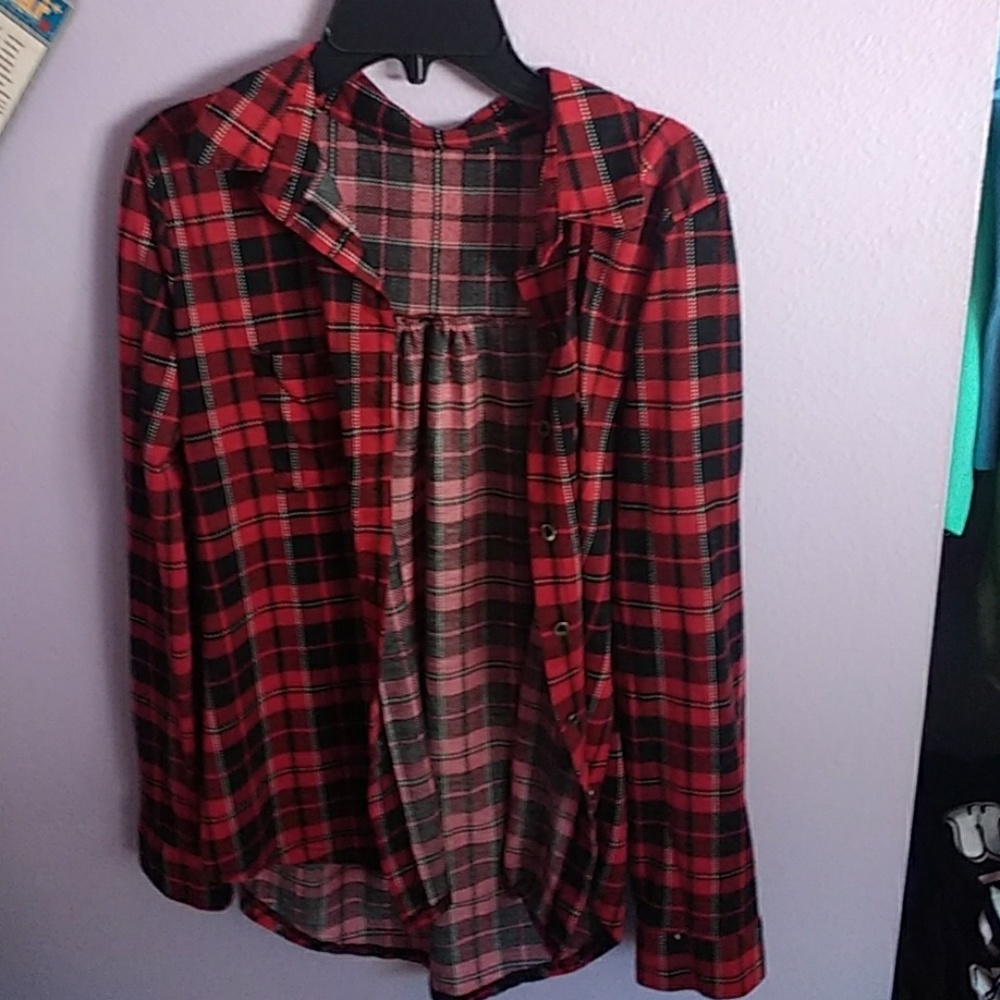 Classic Red and Black Flannel